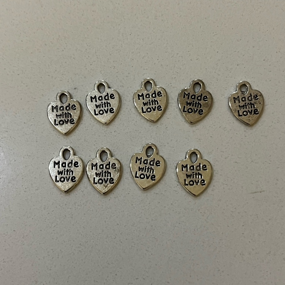 Made with Love Charms